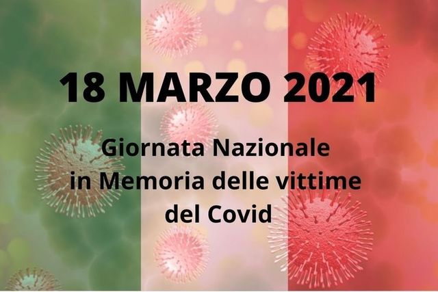 18 marzo, giornata nazionale delle vittime del Covid